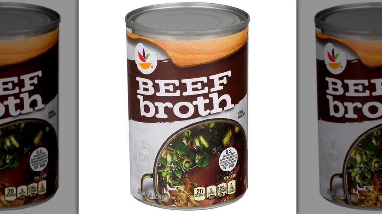 stop and shop beef broth can