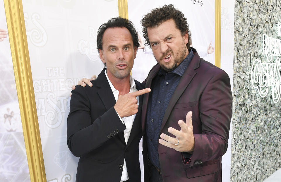 Walton Goggins and Danny McBride (Photo by Rob Latour/Variety/Penske Media via Getty Images)