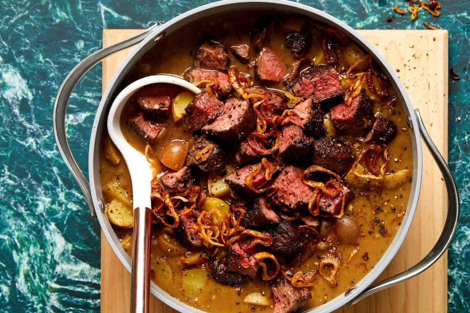 Steak Au Poivre Soup