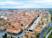 También a <strong>7,9 euros</strong> el metro cuadrado ascendía el precio del alquiler en Aragón, donde durante 2020 se produjo un aumento del 1,1%. (Foto: Getty Images).
