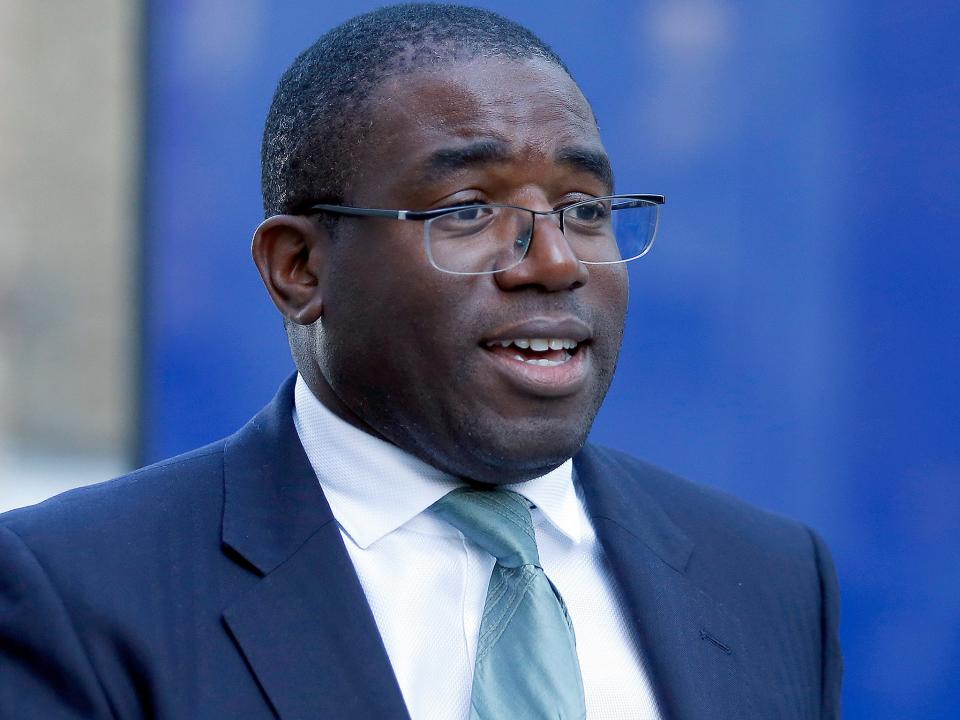 The University of Oxford account retweeted a post which accused David Lammy’s 'constant bitter criticism' as being 'bang out of order': REUTERS