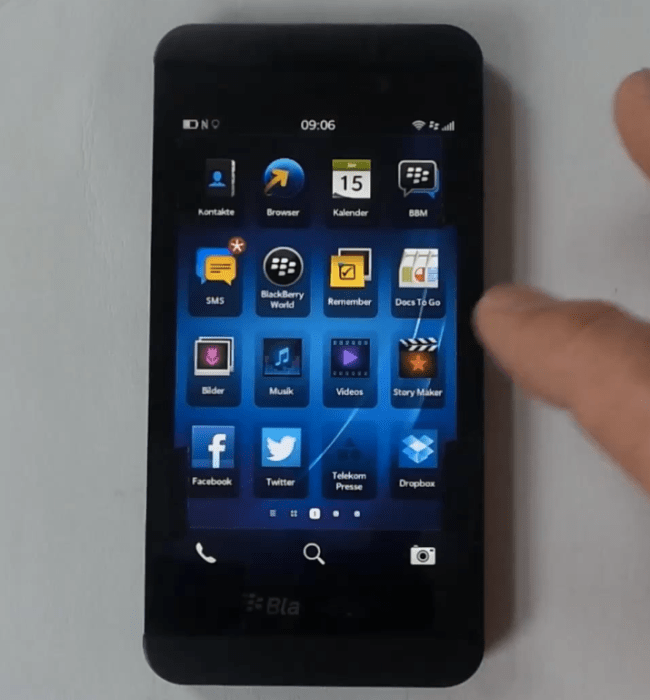 BlackBerry Z10 Video