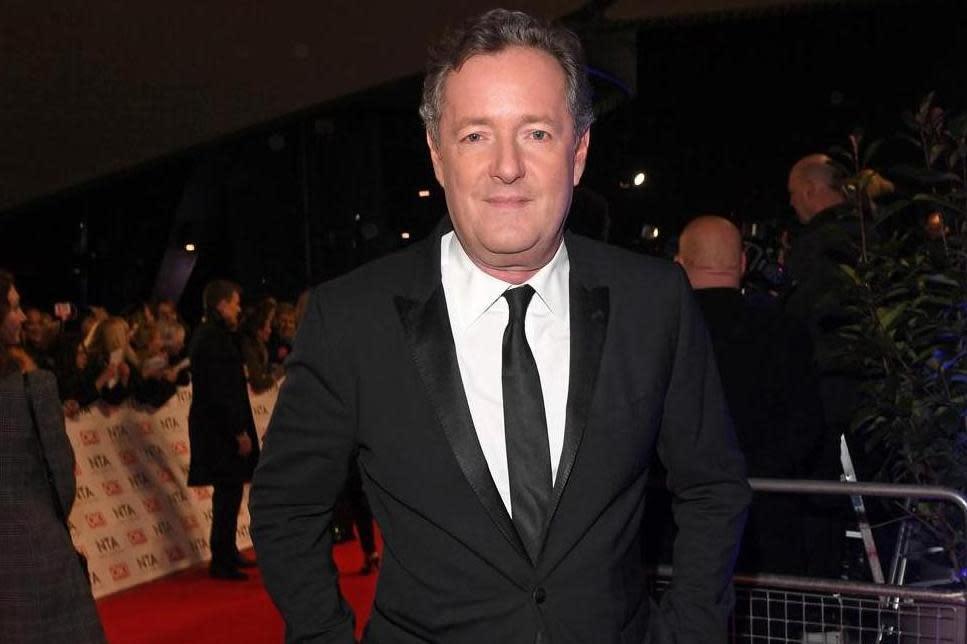 Piers Morgan: The host has pulled out of the awards ceremony: Dave Benett