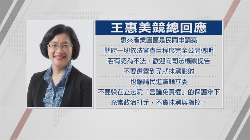 台灣民俗村開發案遭疑圖利財團　王惠美：縣府依法審查