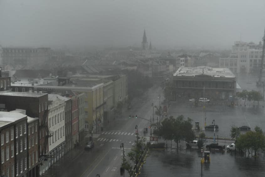 New Orleans gets pummeled by Hurricane Ida.