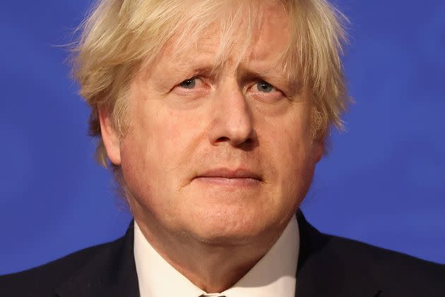 Boris Johnson will host a Downing Street press conference on Covid.  (Photo: WPA Pool via Getty Images)