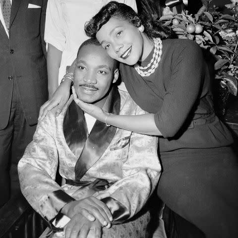 Al Pucci/NY Daily News Archive via Getty Images Martin Luther King, Jr. and wife Coretta Scott King