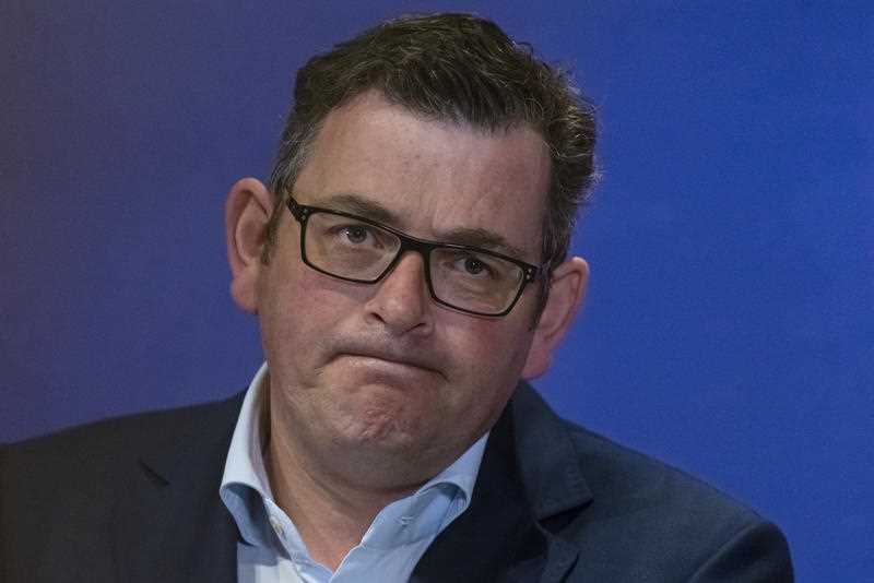 Victorian Premier Daniel Andrews is pictured.