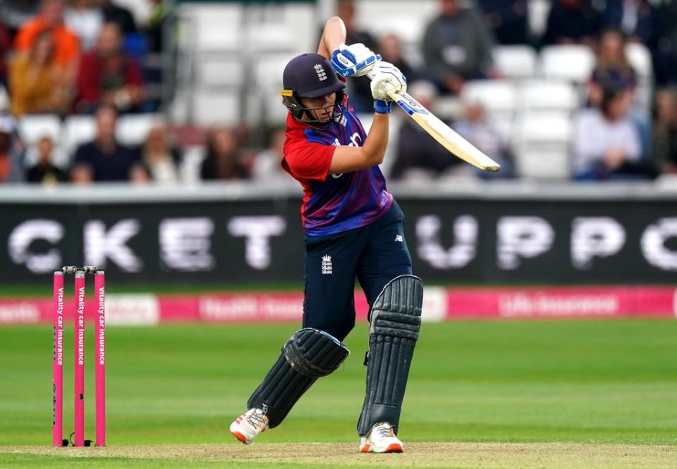 Nat Sciver admitted England Women missed their experienced players as New New Zealand levelled the T20 series with a four-wicket win at Hove (Zac Goodwin/PA) (PA Wire)