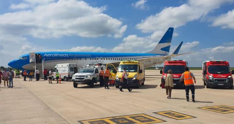 Un avión de Aerolíneas Argentinas sufrió una despresurización y debió aterrizar de emergencia