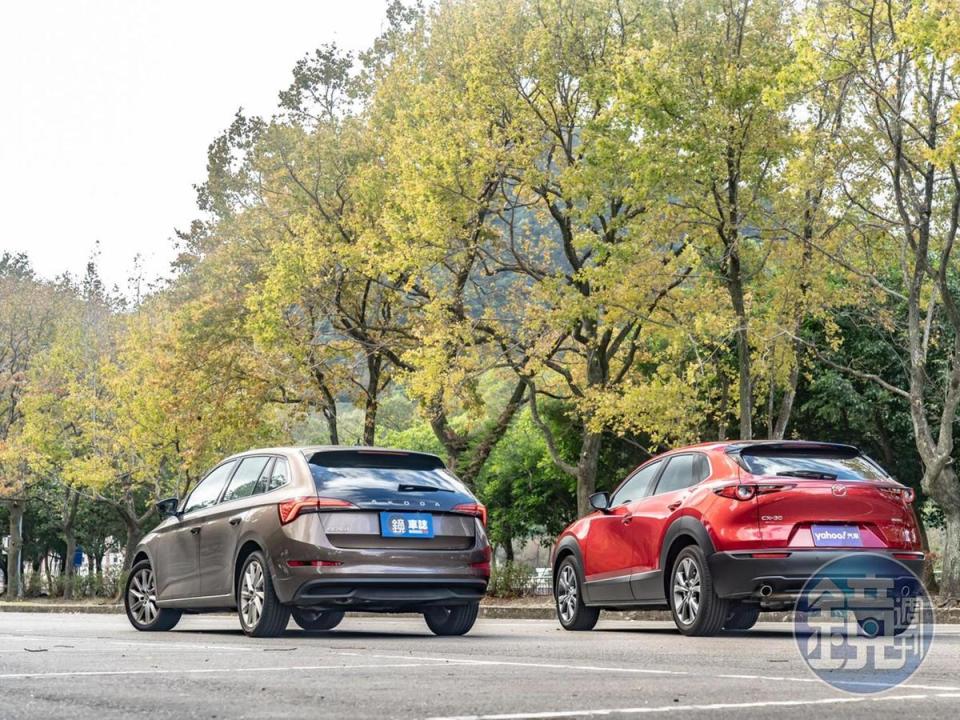 SKODA Scala V.S. MAZDA CX-30