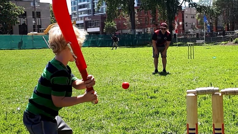 Keep calm and bat on, cricket returns to Fredericton's Officers' Square