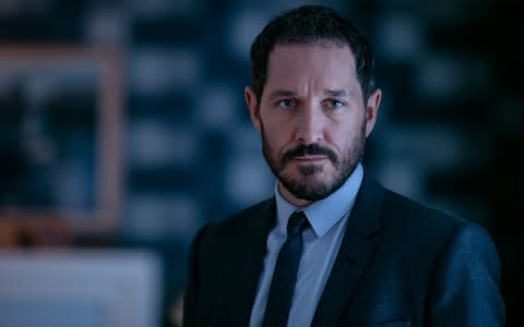 Fans have theorised that James is working with Gemma's evil ex Simon (Bertie Carvel) - Credit: Laurence Cendrowicz/BBC