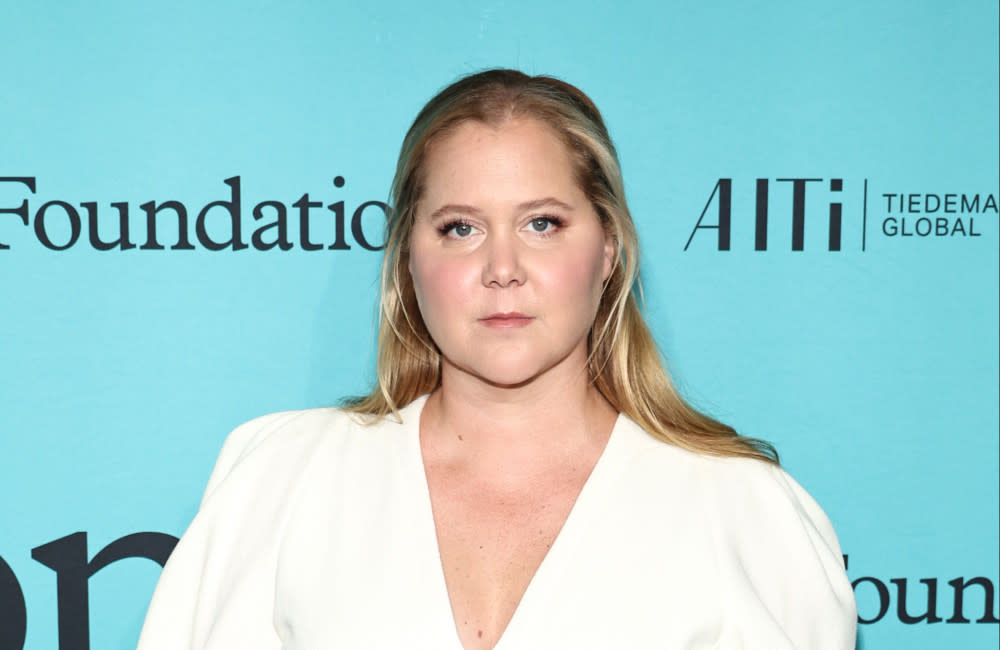 Amy Schumer calls out trolls of her 'puffier' face credit:Bang Showbiz