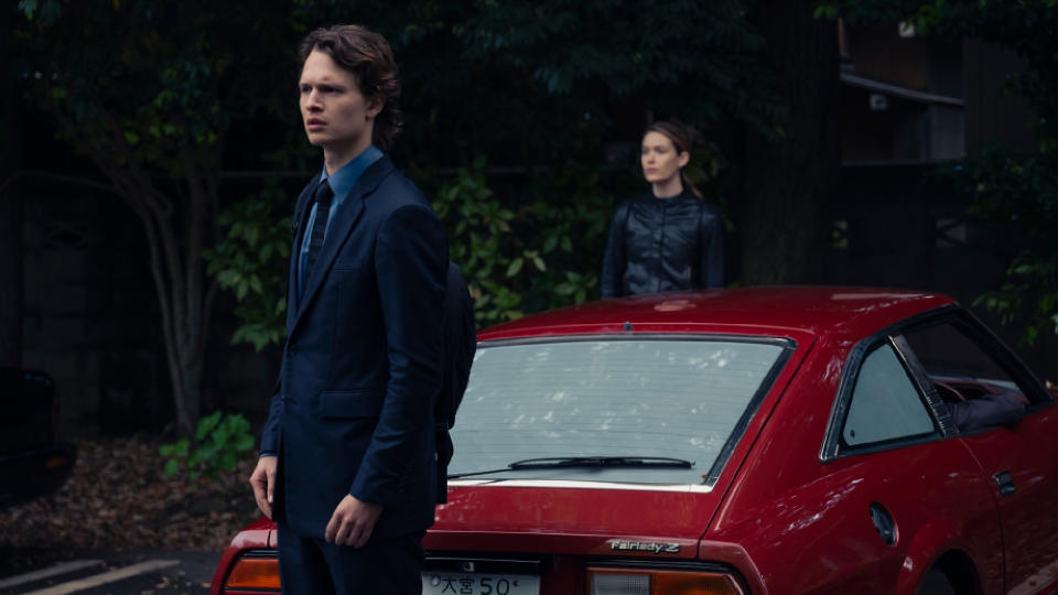 Ansel Elgort and Rachel Keller in Tokyo Vice finale