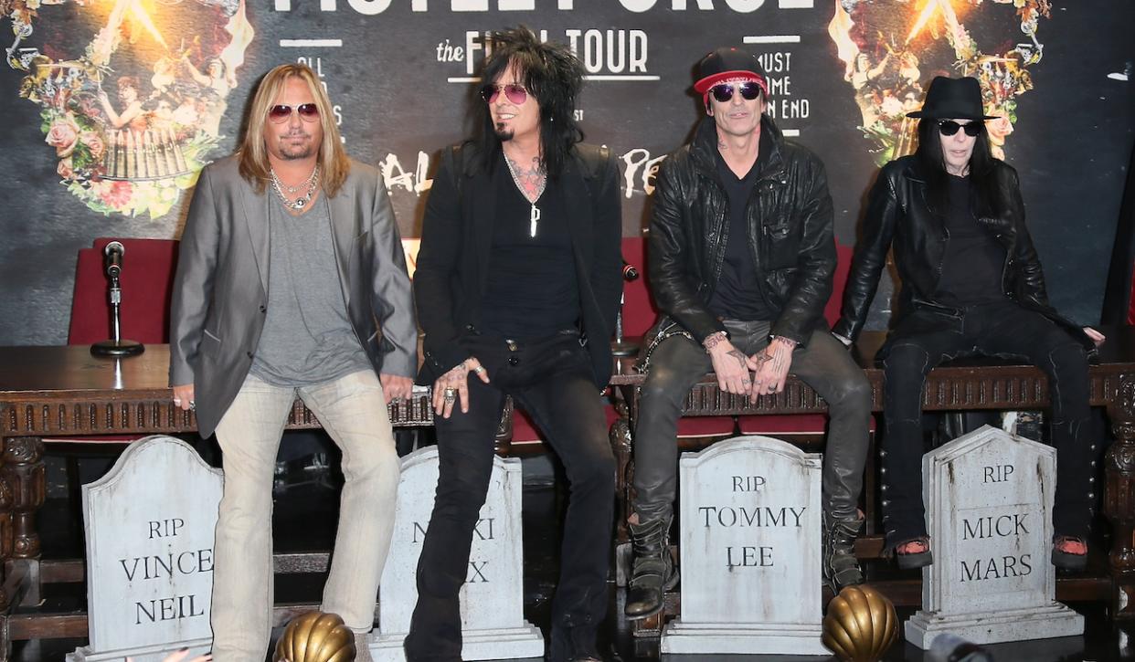  Motley Crue in 2014. 