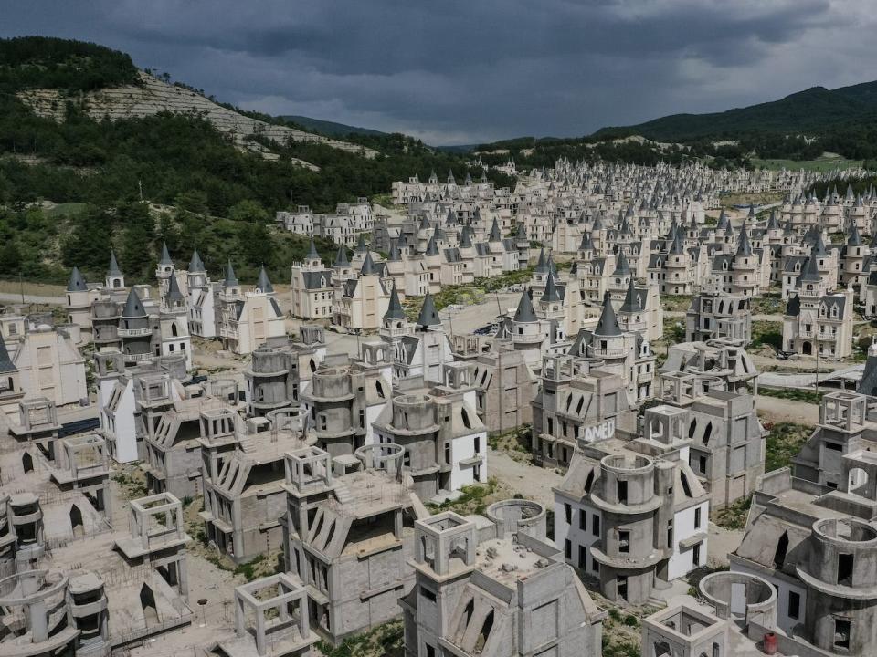 Turkey's Abandoned 'Castle' Community  Burj Al Babas