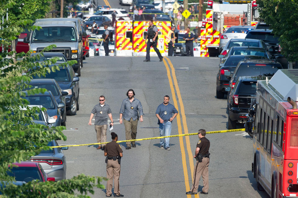 Congressman ShotShooting at GOP baseball practice in Alexandria, Va.