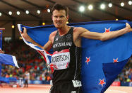 Kiwi long distance runner Zane Robertson picked up New Zealand's first athletics medal with bronze in the 5000m.