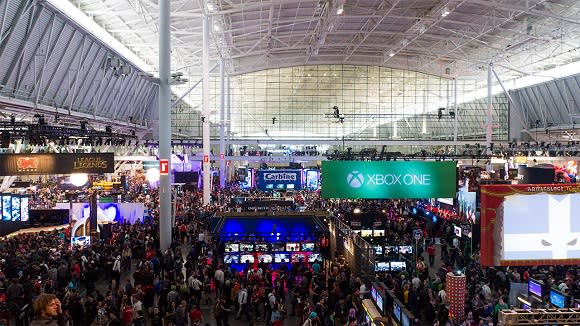 PAX East showroom