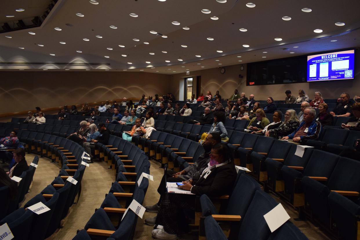 About 250 people attended the "Health of the BIPOC Community: A Discussion on Gun Violence" event Thursday at Stormont Vail Health.