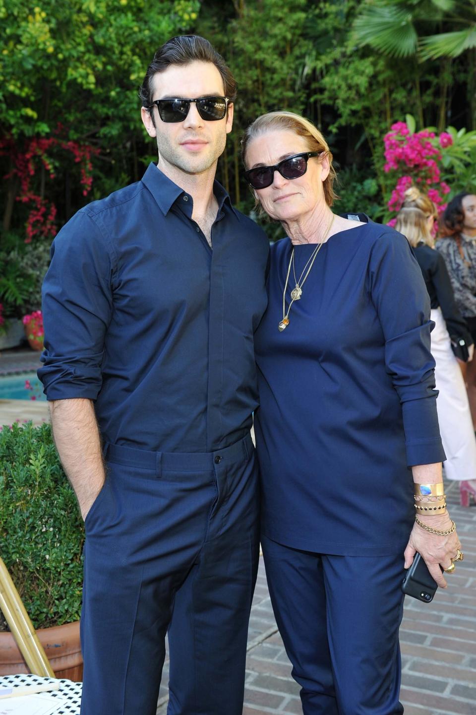 Ethan Peck and 
 Vogue ’s Lisa Love