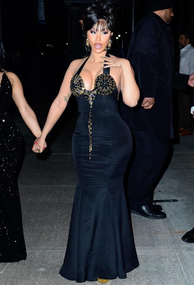 HOYEON JUNG and CHLOE MORETZ Arrives at a Met Gala Afterparty in