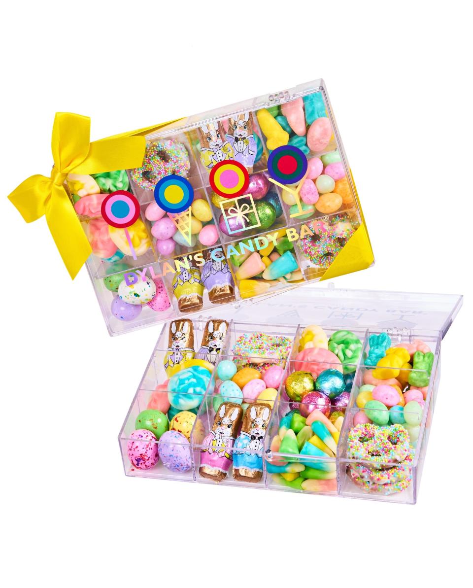 <p><a href="https://go.redirectingat.com?id=74968X1596630&url=https%3A%2F%2Fwww.dylanscandybar.com%2Fcollections%2Feaster-2024%2Fproducts%2Fsweetness-of-spring-tackle-box-bundle-1&sref=https%3A%2F%2Fwww.thepioneerwoman.com%2Ffood-cooking%2Fg35431566%2Fbest-easter-candy%2F" rel="nofollow noopener" target="_blank" data-ylk="slk:Shop Now;elm:context_link;itc:0;sec:content-canvas" class="link ">Shop Now</a></p><p>Dylan's Candy Bar Sweetness of Spring Tackle Box</p><p>dylanscandybar.com</p><p>$48.00</p>