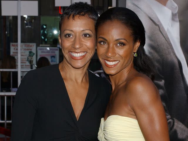 <p>Gregg DeGuire/WireImage</p> Jada Pinkett Smith and mom Adrienne Banfield-Norris in Los Angeles in 2004