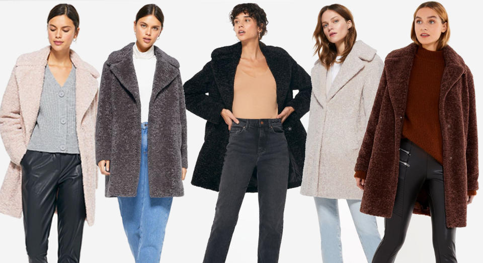 Searching for a cosy new coat? We've found a great one. (New Look)