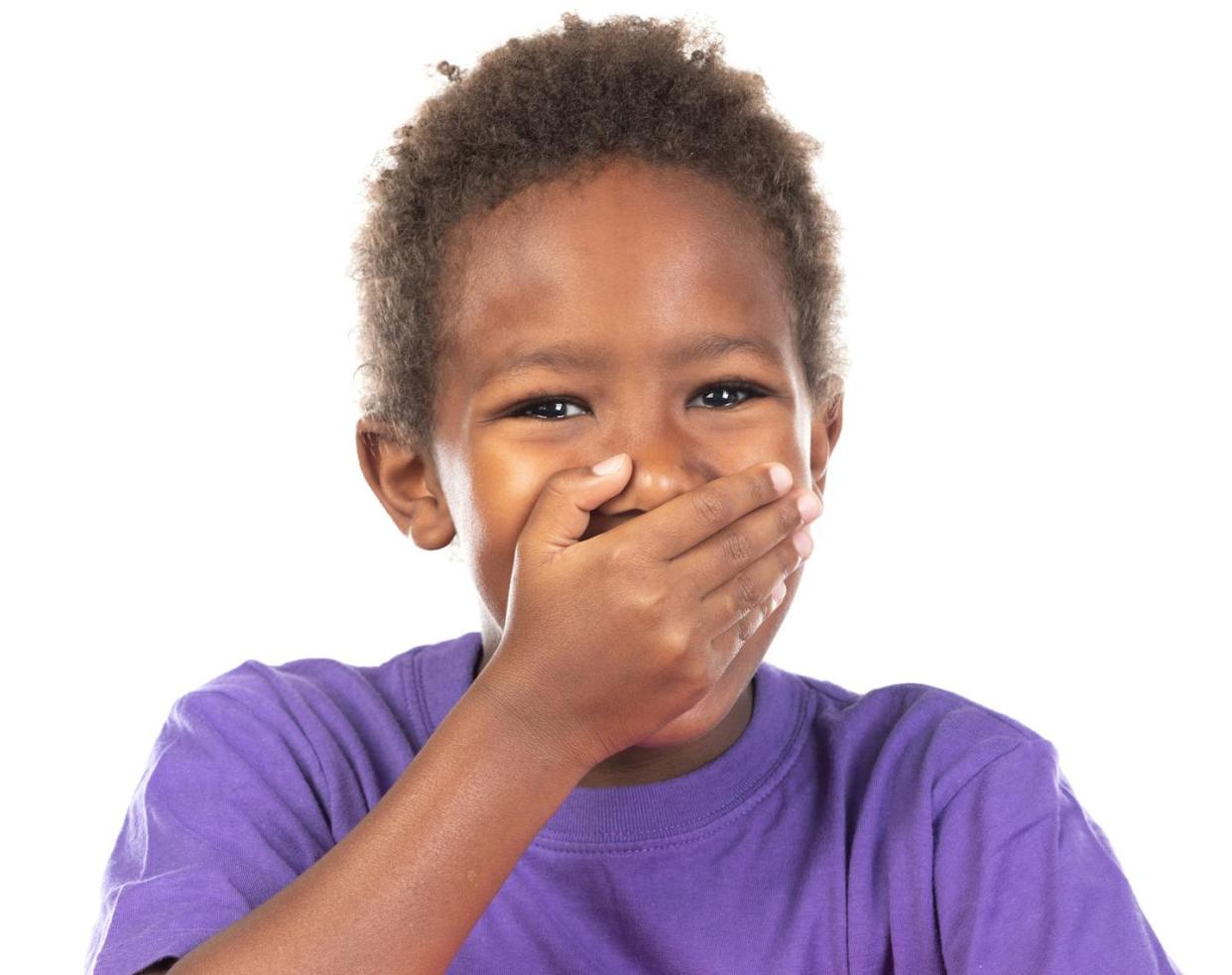 Pardon me! <a href="https://www.shutterstock.com/image-photo/surprised-child-covering-his-mouth-isolated-1457690660" rel="nofollow noopener" target="_blank" data-ylk="slk:Gelpi/Shutterstock.com;elm:context_link;itc:0;sec:content-canvas" class="link ">Gelpi/Shutterstock.com</a>