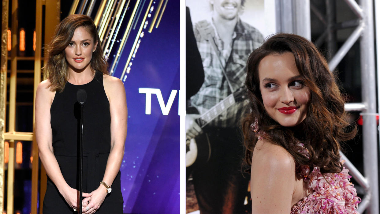 Famous Doppelgangers: Leighton Meester and Minka Kelly (Getty/AP)