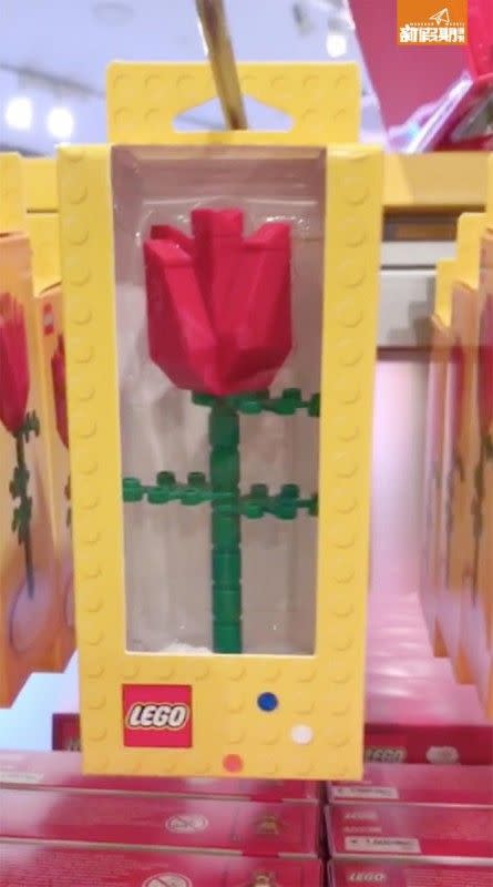 LEGO一枝花，好浪漫啊！