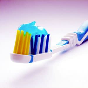 10. Toothbrush and toothpaste