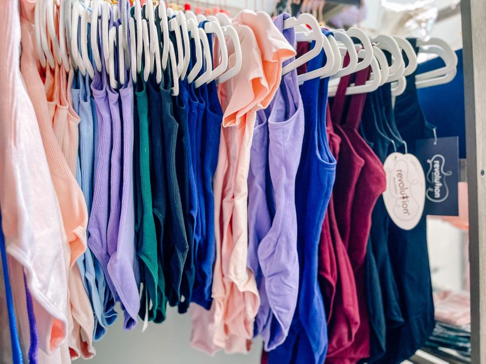 Tennessee Conservatory of Fine Arts’ new dancewear shop, Barre None, carries popular brands such as the RP pointe collection and Revolution Dancewear. Fountain City, Sept. 8, 2022.