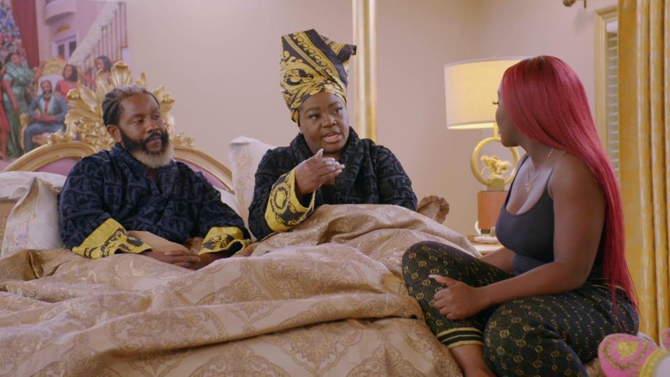 The Agyekum family maneuvers life in Columbus while abiding by their rules within the Ghanaian community. In the first episode, the sisters navigate watchful eyes at Brenda’s graduation party and get into some trouble at the after party.
