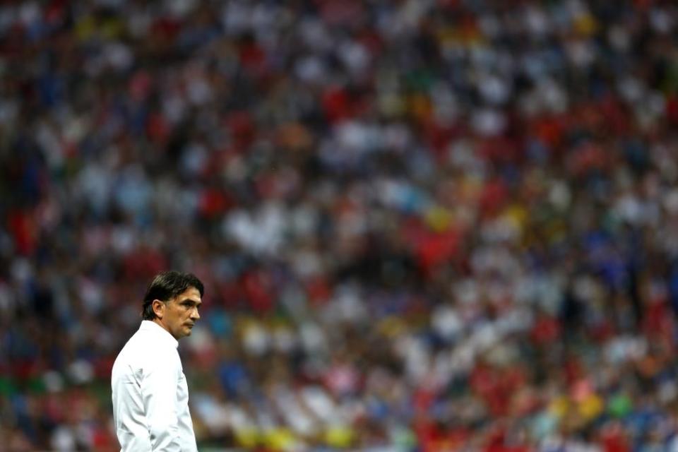 Croatia’s Zlatko Dalic was gracious in defeat.