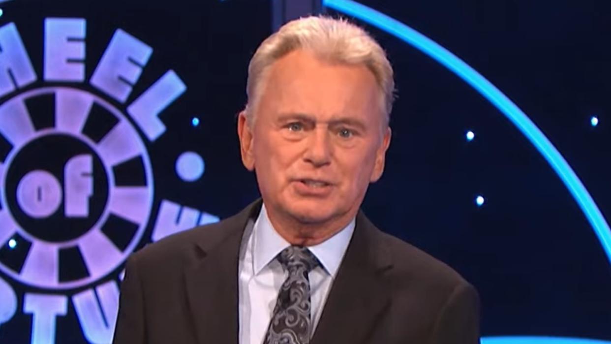  Pat Sajak on Wheel of Fortune. 