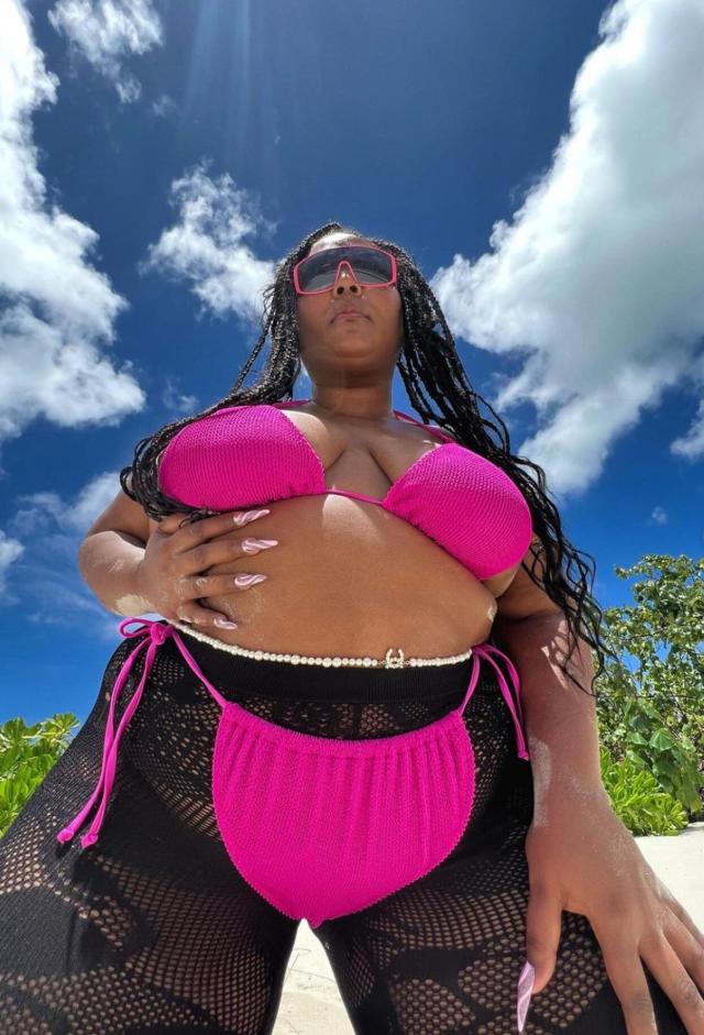 Lizzo Says Her Bikini Strings Got Lost During Fourth of July Party: Photo  4582889, Bikini, Lizzo Photos