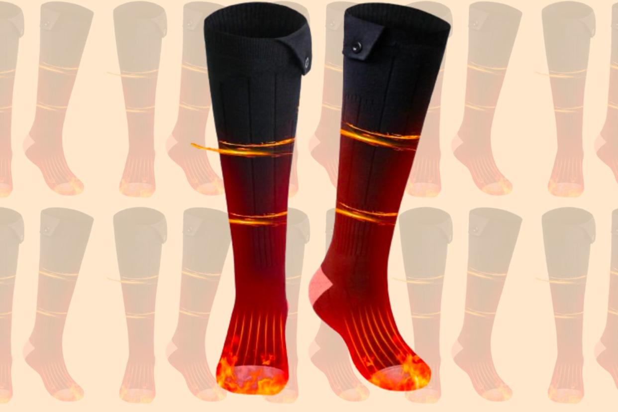 the amazon heated socks