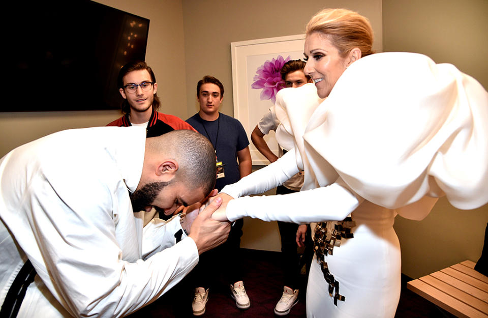 Drake and Celine Dion