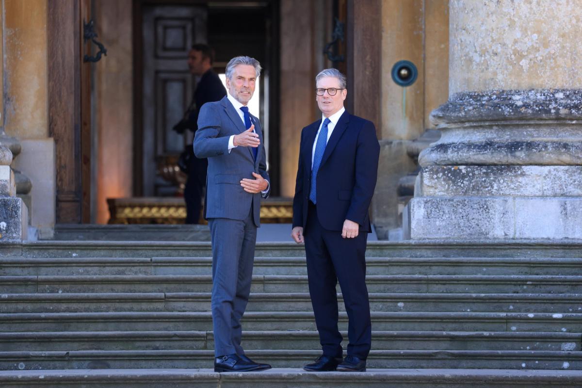 Leaders arrive at the European Political Community summit in Britain