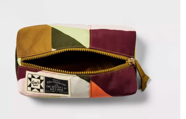 A zipper pouch for pencils or chargers