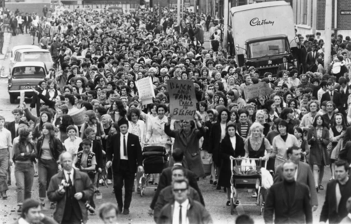 Civil rights marchers (Getty Images)