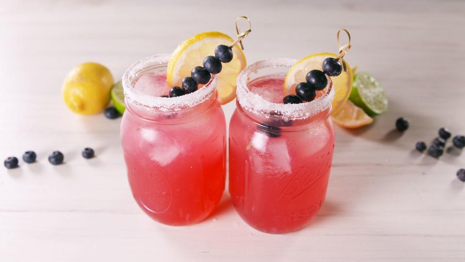 Blueberry Lemonade Margaritas