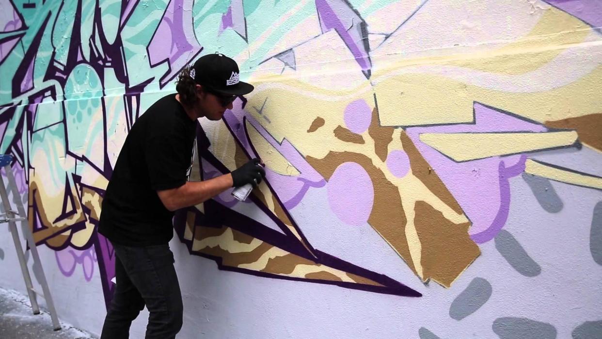 Display: the 123Klan crew are among the range of street artists who will be painting at the show