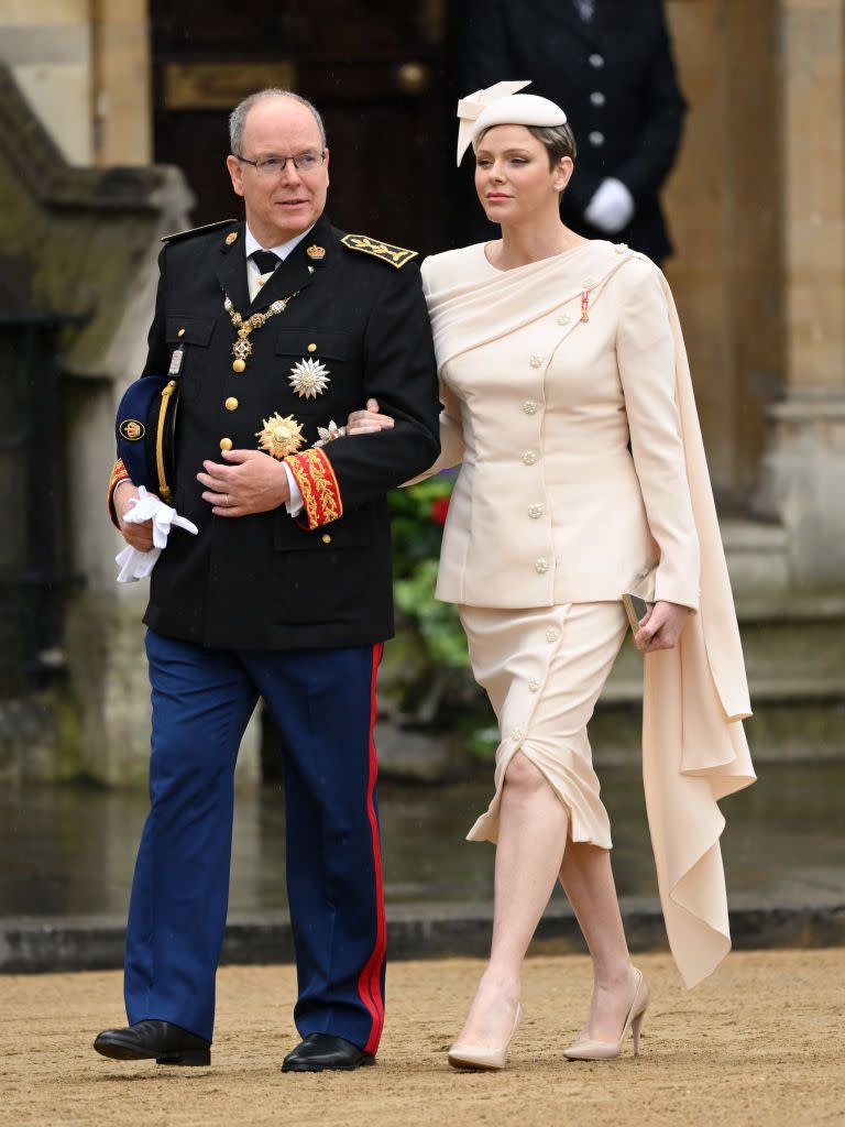 their majesties king charles iii and queen camilla coronation day