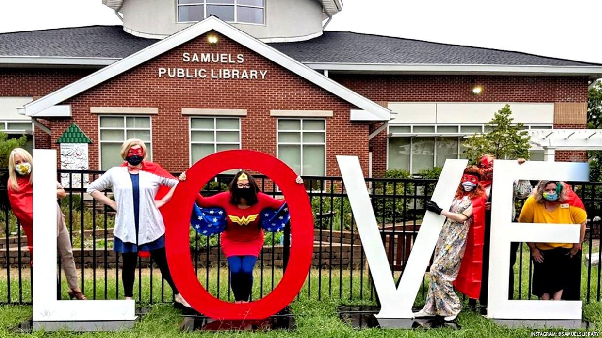 Samuels Public Library in Front Royal, Va.