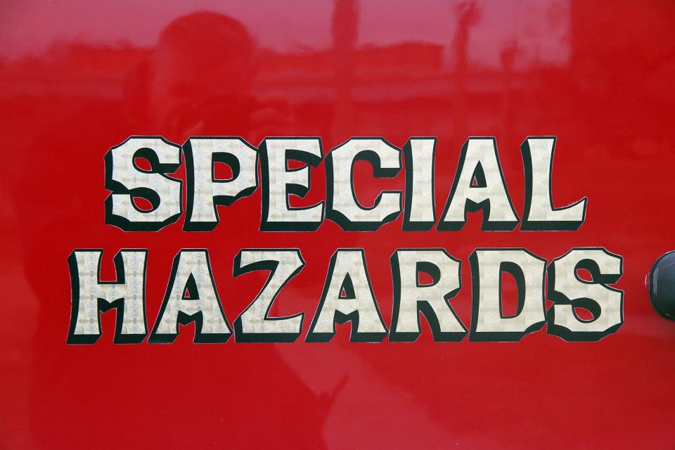 Insignia of the Special Hazards 1 truck.