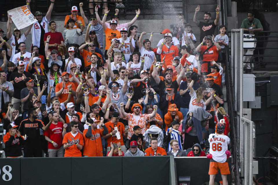 Orioles overcome Trout's homer, drop Angels to .500 with 3-1 victory